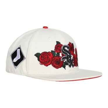 PRO STANDARD: White Sox Roses Wool Snapback LCW735596