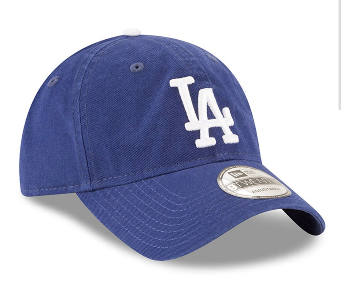 Men's Los Angeles Dodgers New Era Royal Game Replica Core Classic 9TWENTY Adjustable Hat - On Time Fashions Tuscaloosa